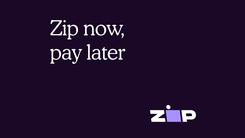 We Accept Zip Pay!