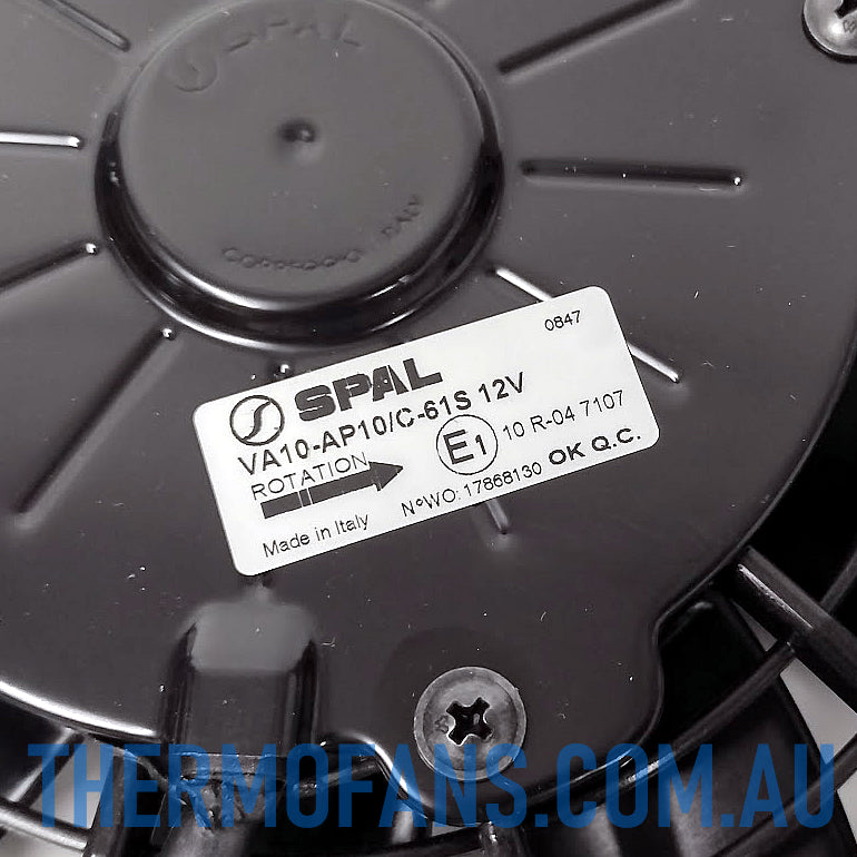 VA10-AP10/C-61S (EF3533) 12 12" SPAL Pusher Fan