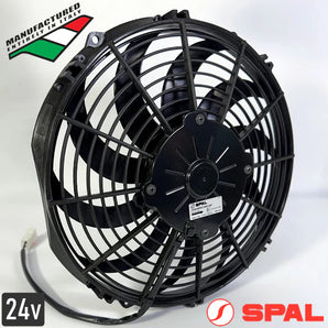 VA09-BP8/C-54S (EF3541) 24v 11" SPAL Pusher Fan Flat Angle