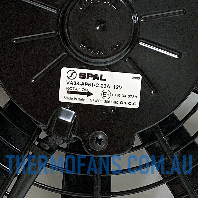 VA08-AP51/C-23A (EF3547) 12V 14" SPAL Puller Fan