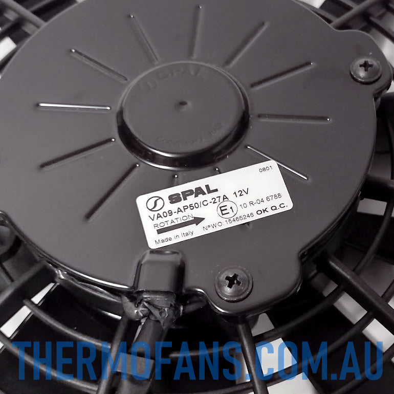 VA09-AP50/C-27A (EF3601) 12v 11" SPAL Puller Fan