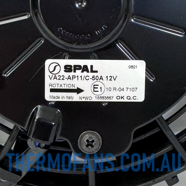 SPAL 12V and 24V Thermo Fans – Thermofans.com.au