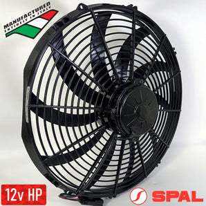 VA18-AP70/LL/F-59A (EF3634) 12v 16" SPAL Racing Puller Fan