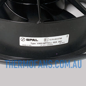 SPAL 12V and 24V Thermo Fans – Thermofans.com.au