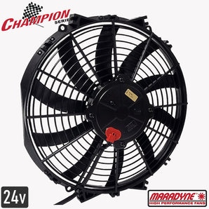 M123K-24 (EF8911) 24v 12" Maradyne Champion Series Fan