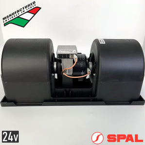 006-B40-22 24V Dual Wheel Cabin Blower Assembly
