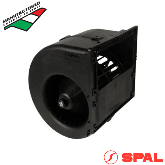 SPAL 010-A70-74D (EM2452) is a 12V Single Wheel Low Profile Blower