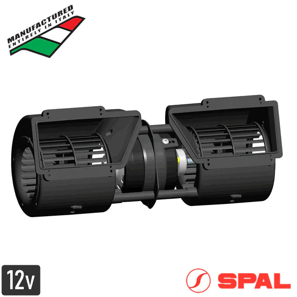 SPAL 005-A45-02 (EM2473) Double Blower Assembly