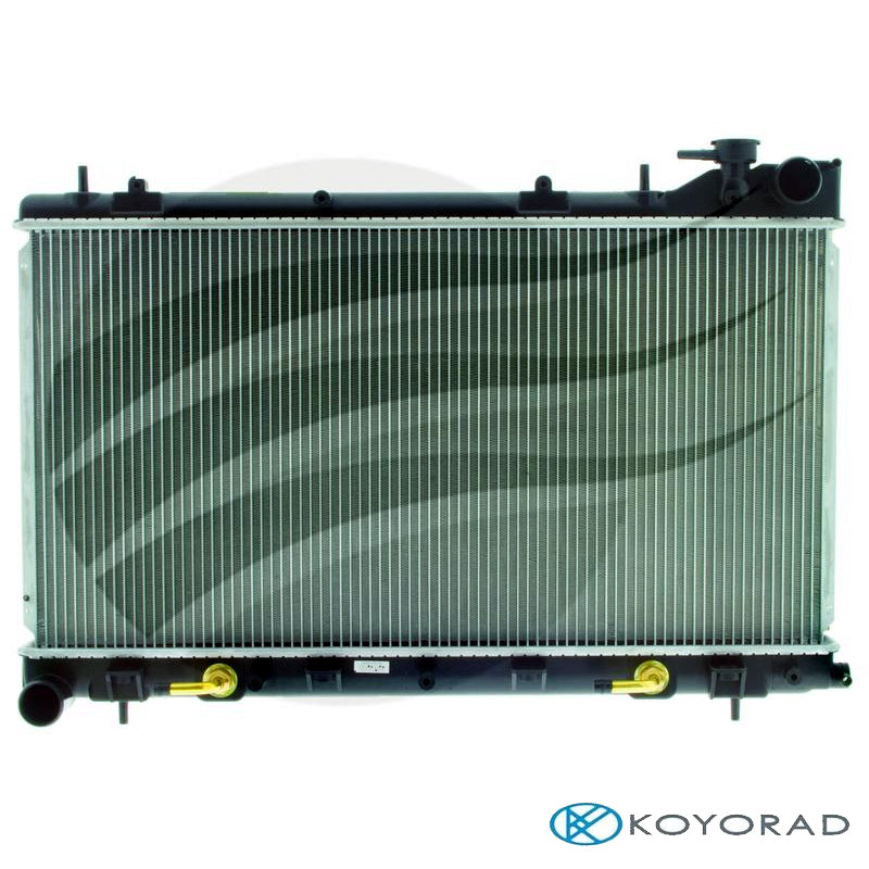 KAX Aluminum/Plastic Radiator For Subaru Forester 2.5L 2003-2008 (CU13021) W/ Trans Cooler