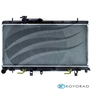 Radiator Subaru Liberty, WRX Auto 2.5L 2003-2007, 8mm Bleed Pipe