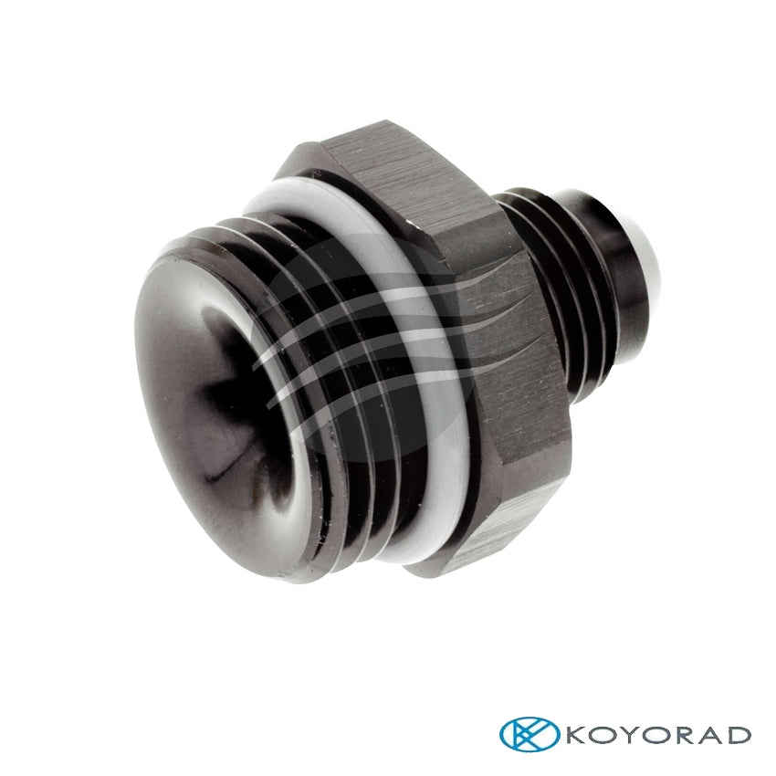10 ORB to -6AN Male Oil Cooler Fitting