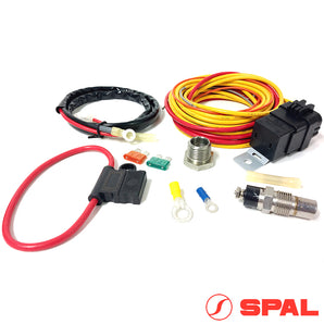 SPAL Temp Switch Fan Harness Kit 12V