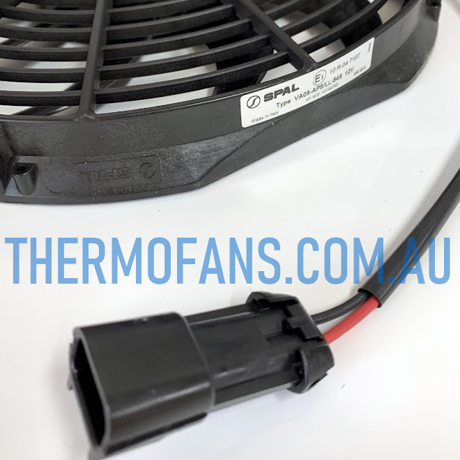 SPAL 9-Inch 12V Auxiliary Condenser Fan - Pusher VA07-AP12/C-58S (30100608)