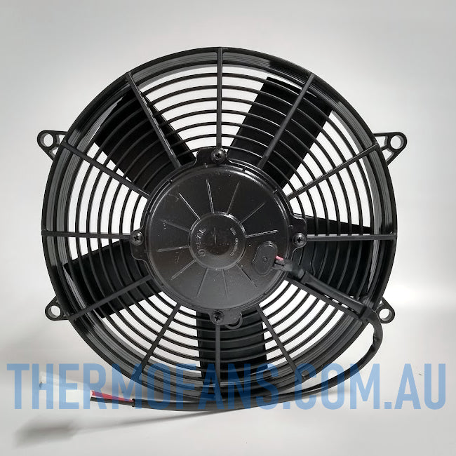VA53-BP70/LL-39A 24v 10" SPAL Puller Fan for Cat® Shroud View