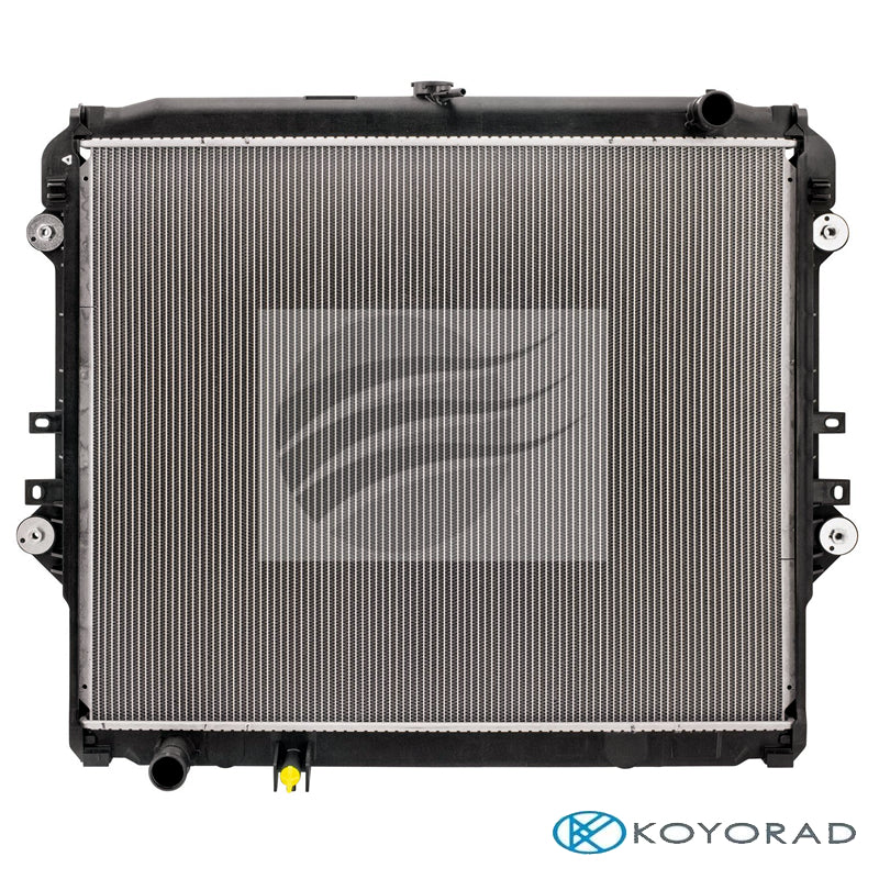 Toyo Radiator Model 72015 Koyorad Radiator Toyota Hilux TGN121 5/2015 > Manual TGN110 2.7L ...